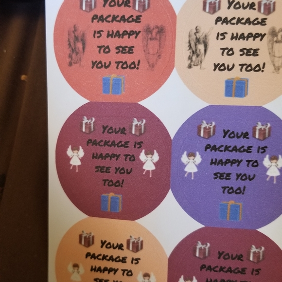 90 Labels Your Pkg is Happy to See You Too - Picture 9 of 16